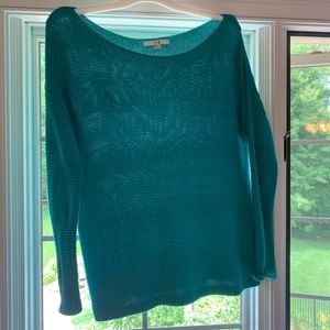 teal oversized sweater